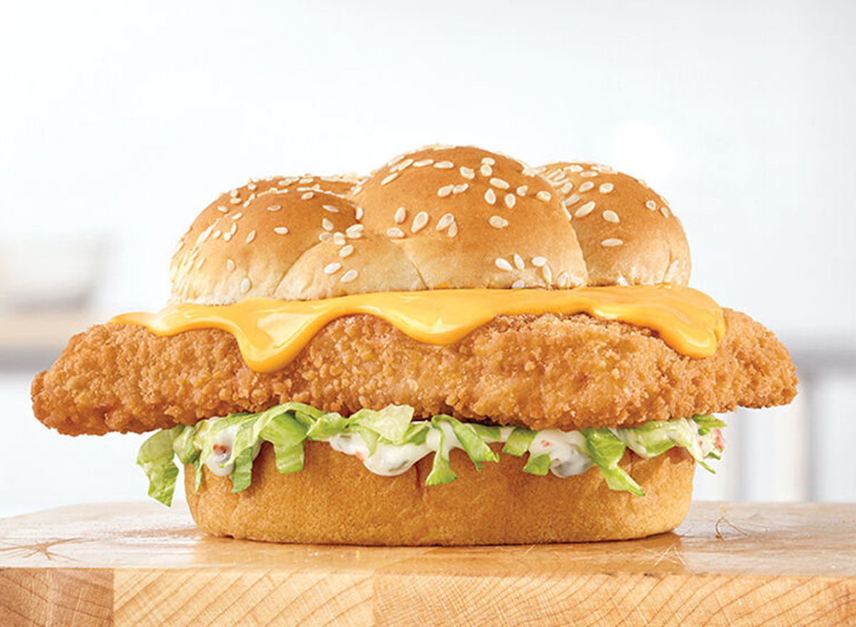 arbys fish cheddar