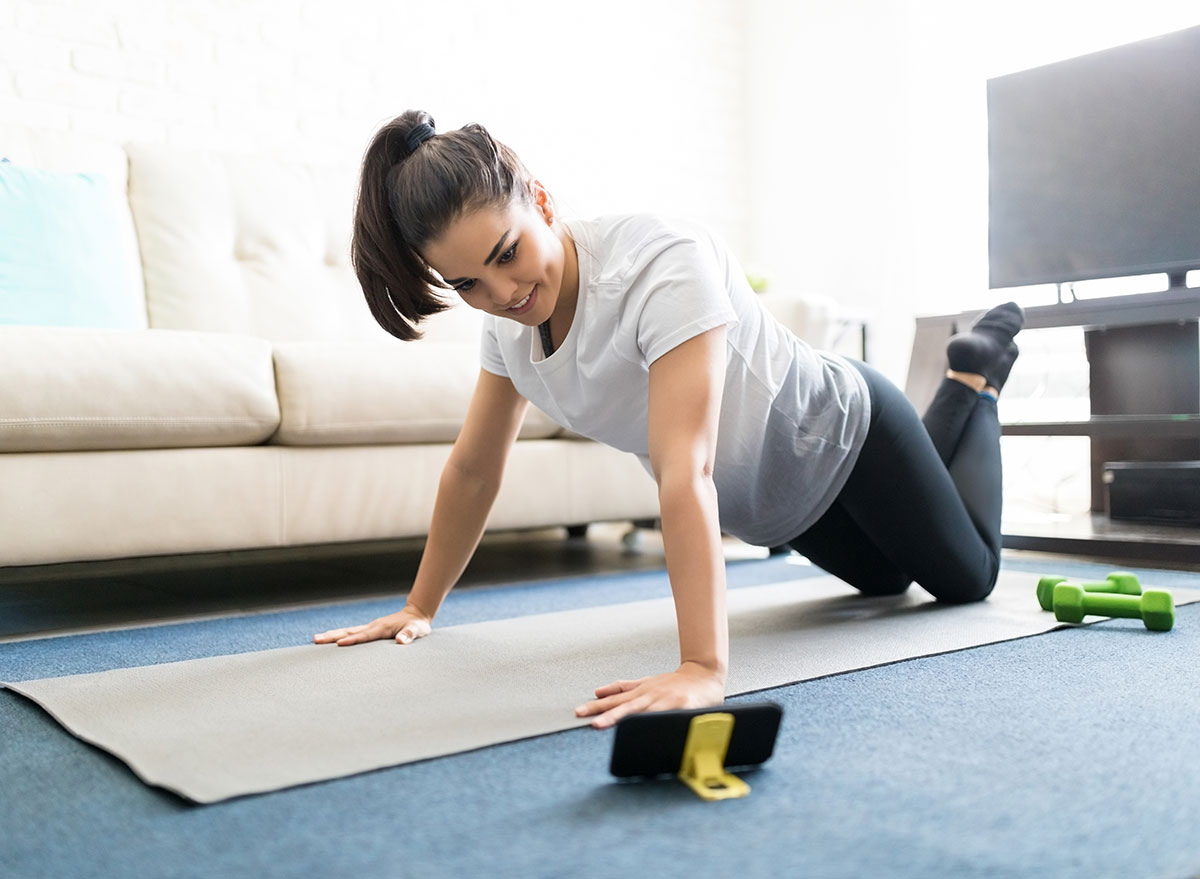 at home workout