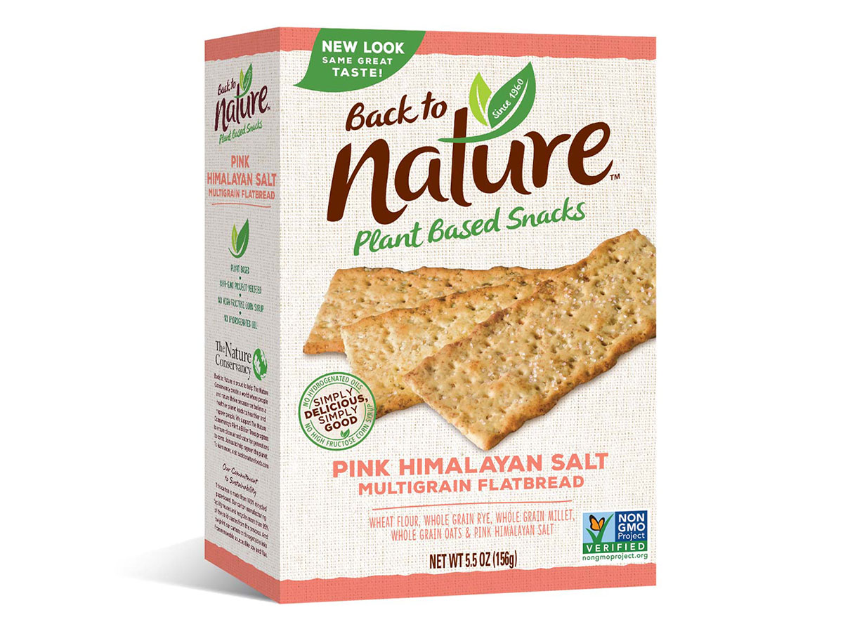 back to nature crispbread