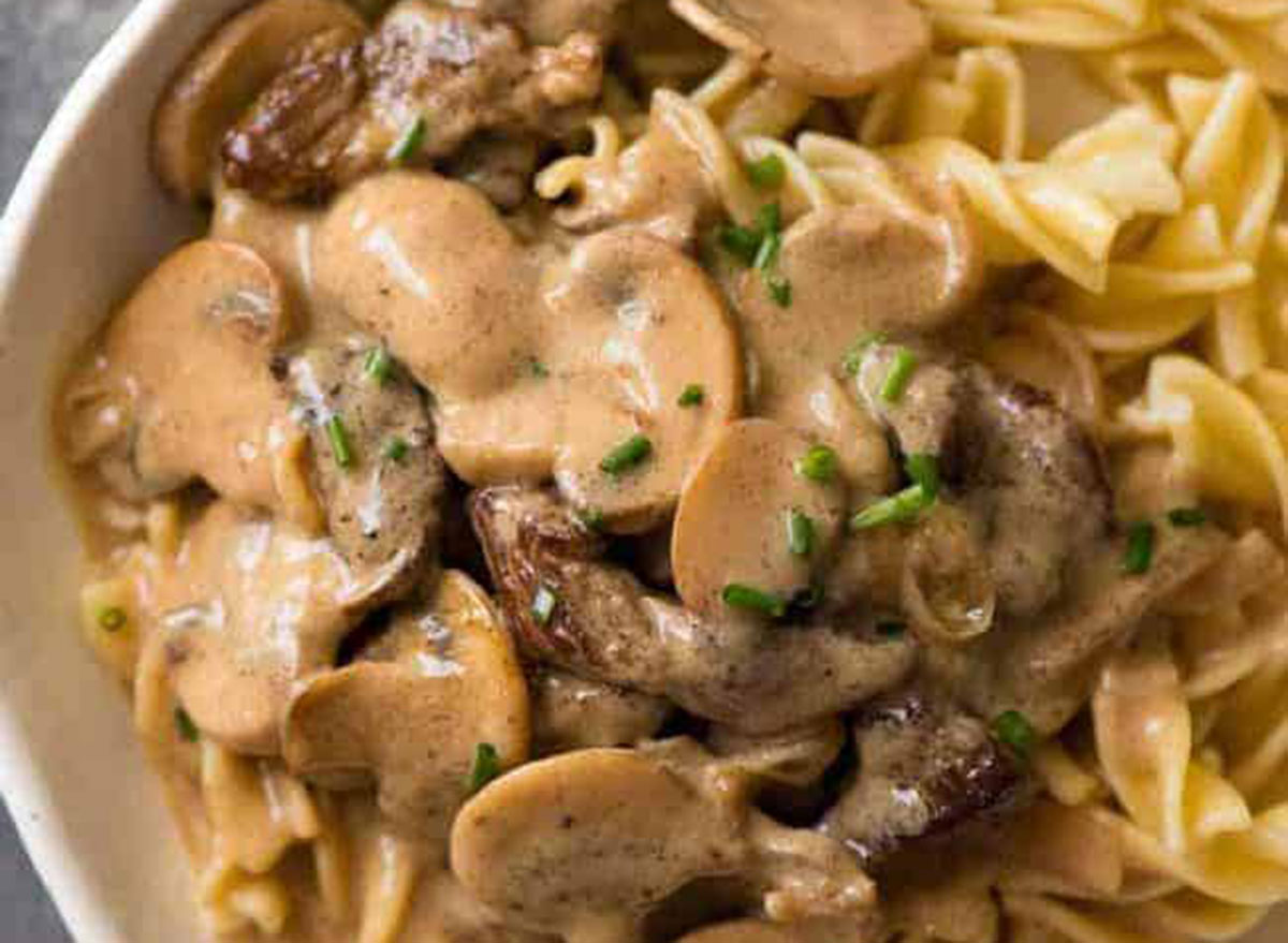 beef stroganoff