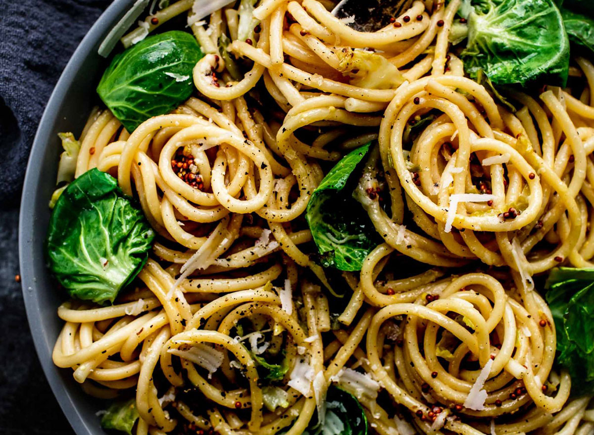 brussels sprout pasta