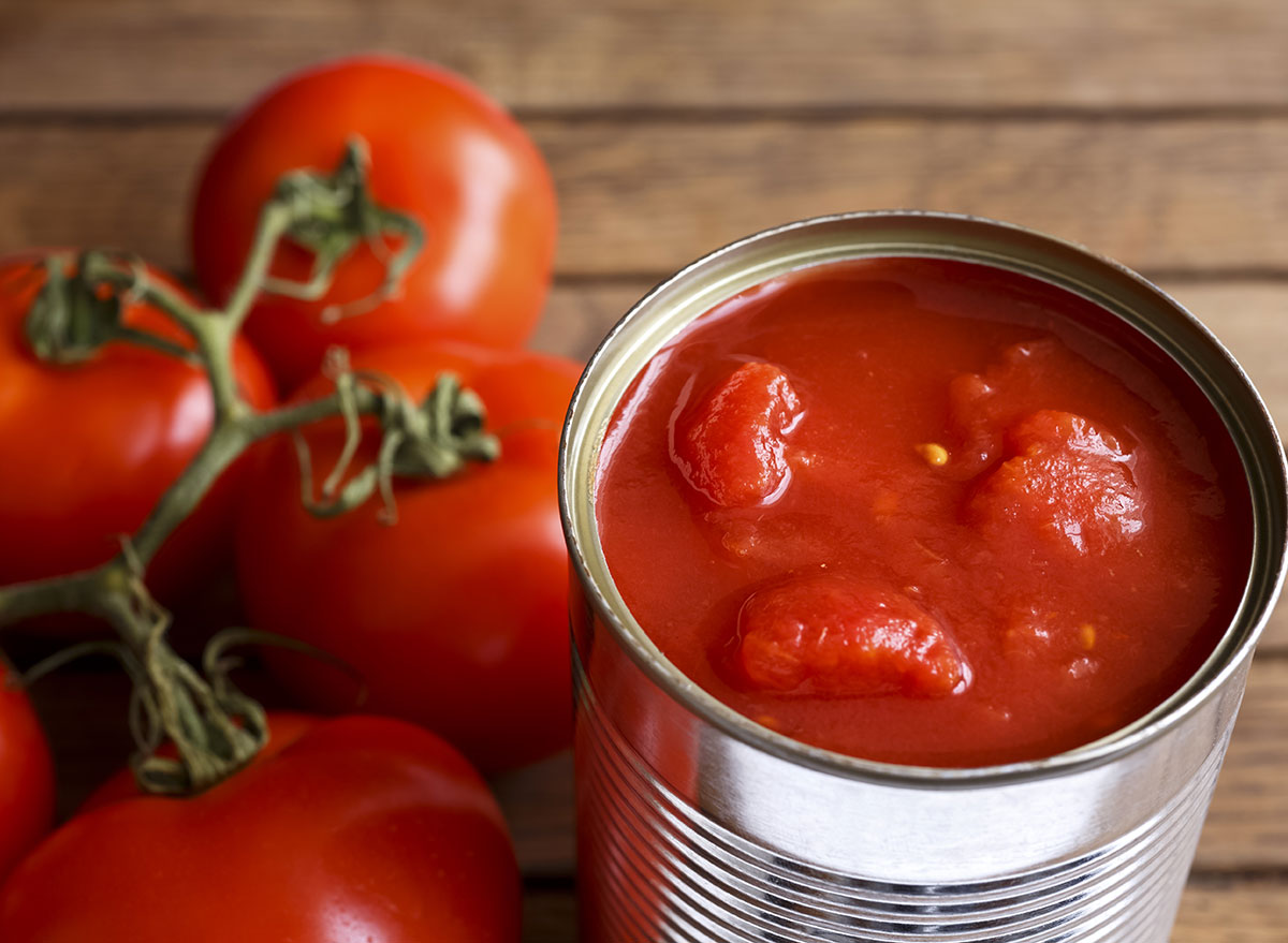 canned tomatoes