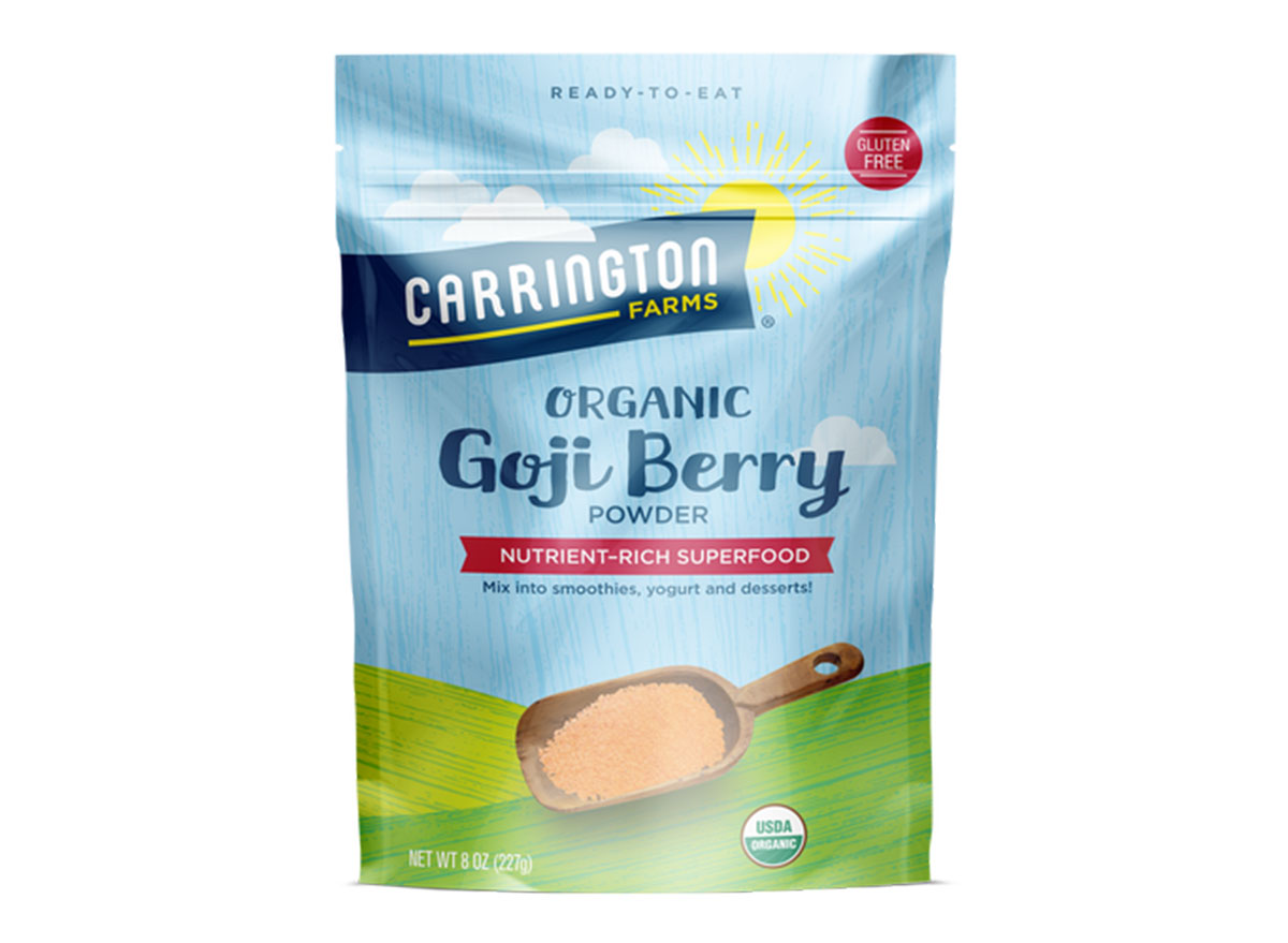 best superfood powders carrington farms goji