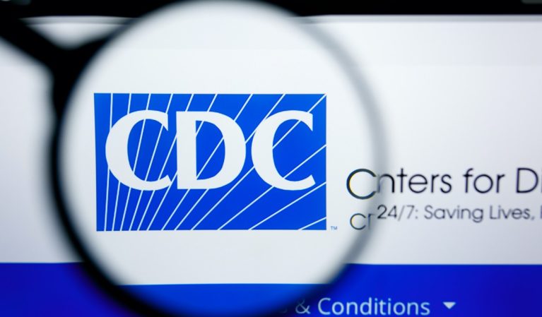 CDC website homepage