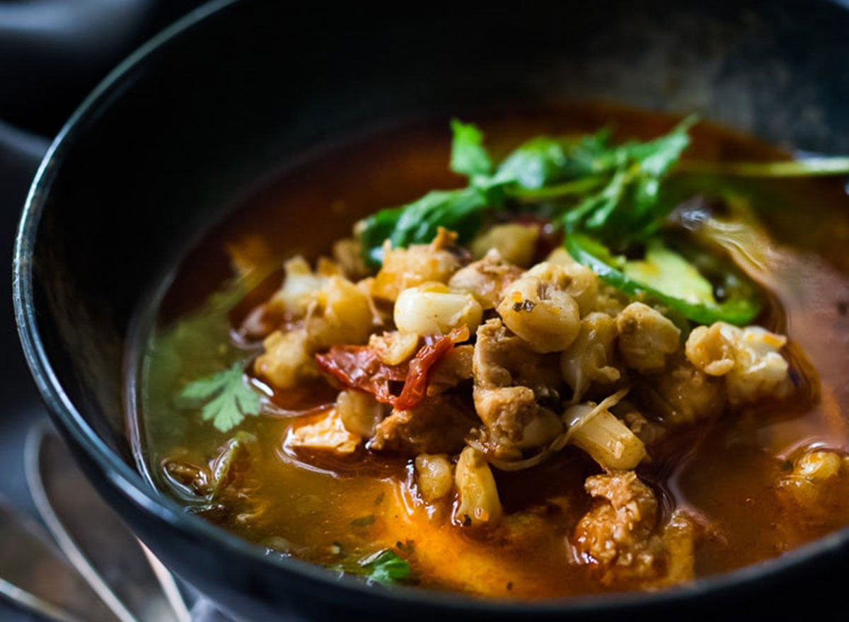 chicken pozole soup