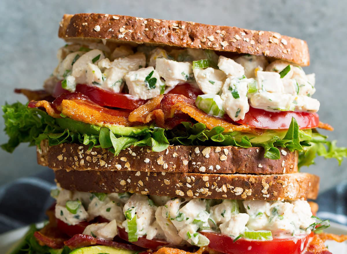 classic chicken salad sandwich
