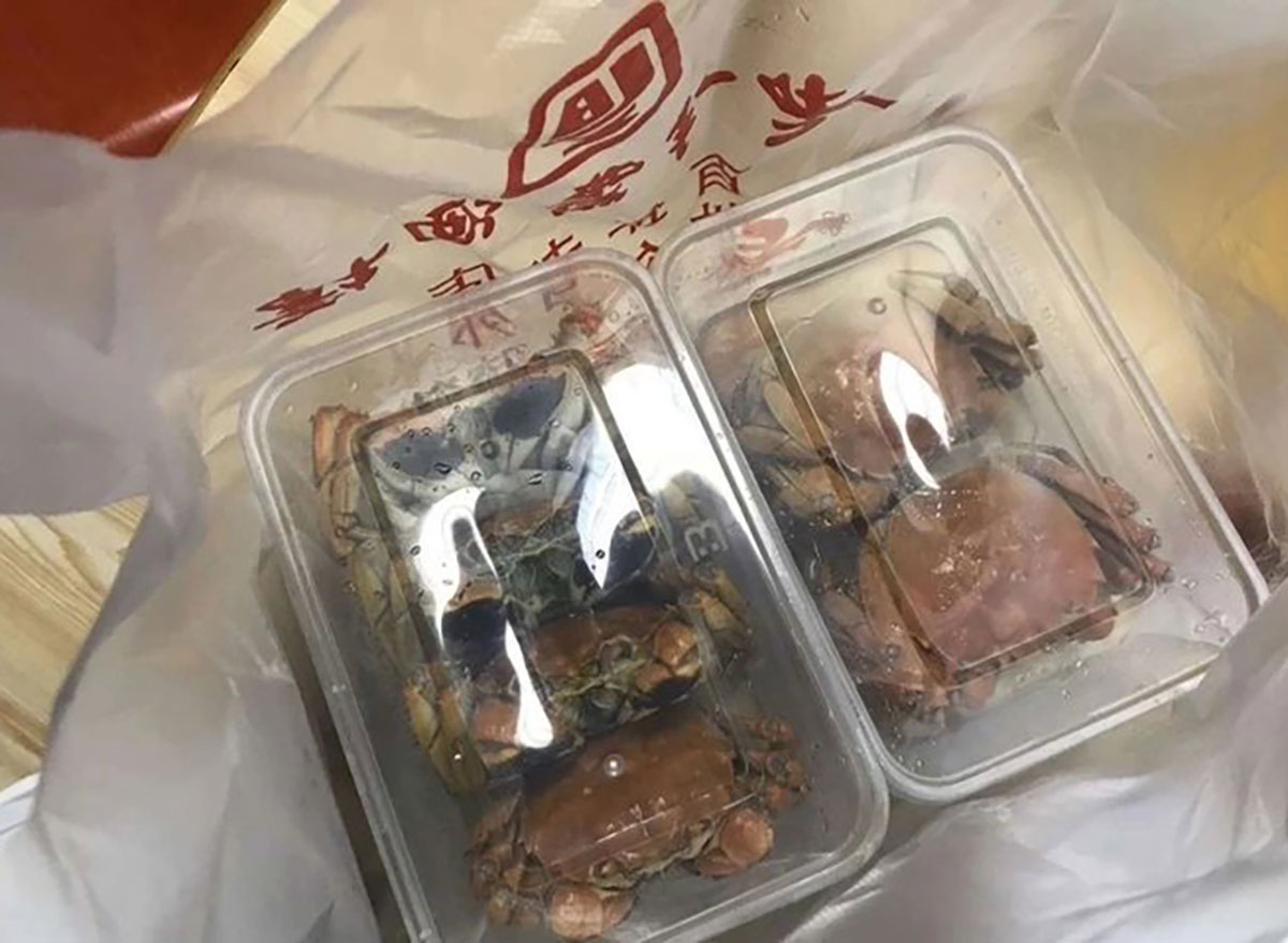 Crabs food pack