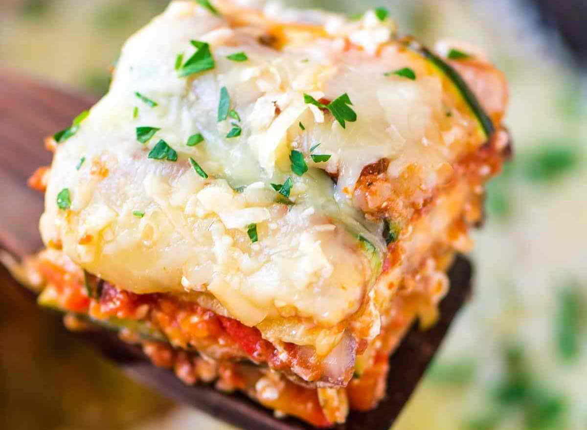 crock-pot and low-carb lasagna