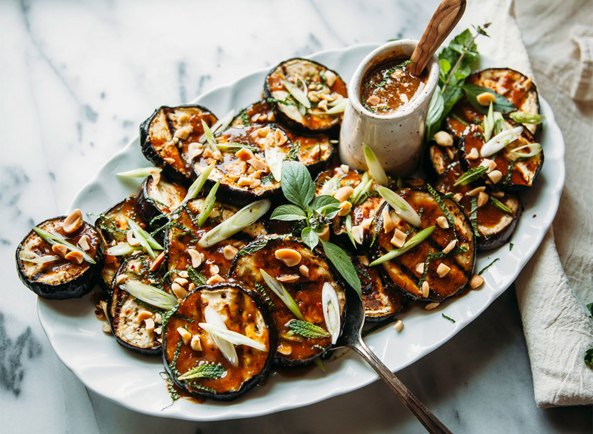 eggplant recipes peanut butter teriyaki