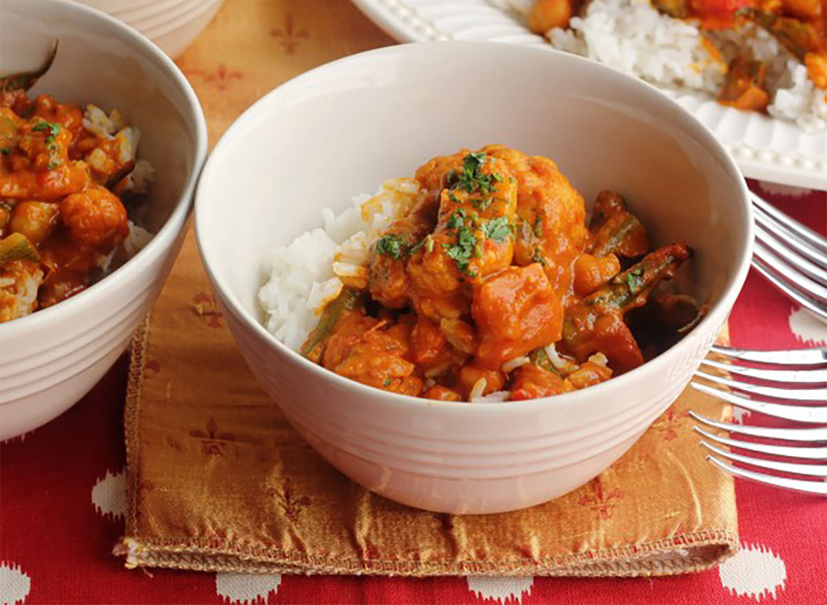 vegetable curry from chef emeril lagasse