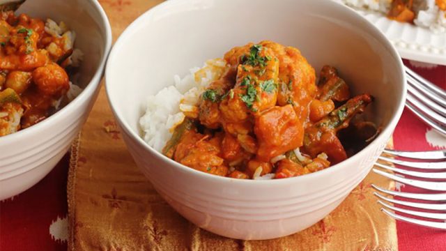 vegetable curry from chef emeril lagasse