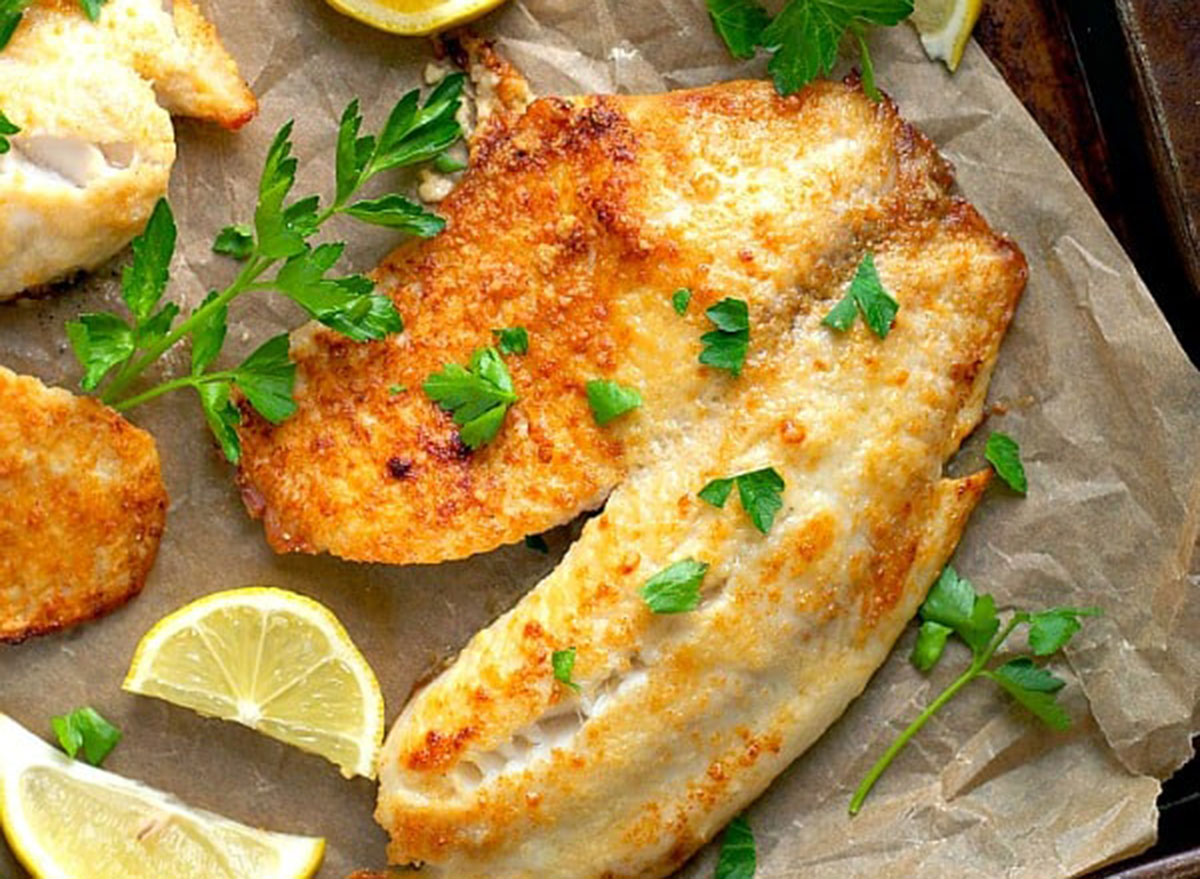 garlic parmesan tilapia