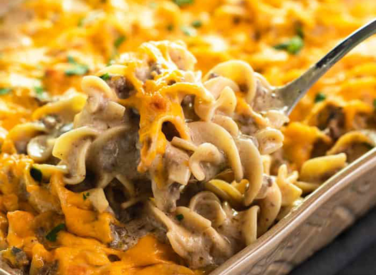 ground beef stroganoff