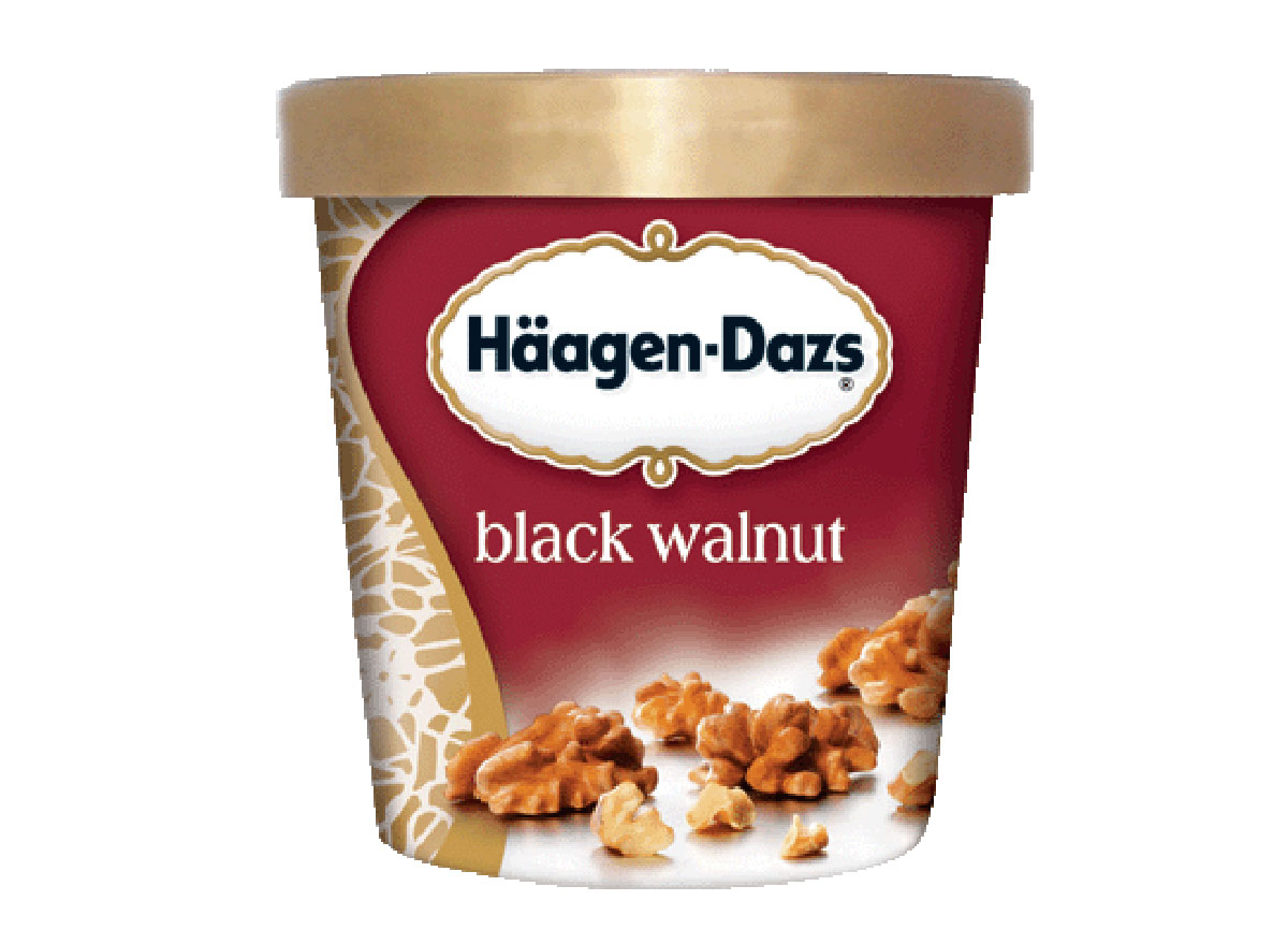 haagen dazs black walnut