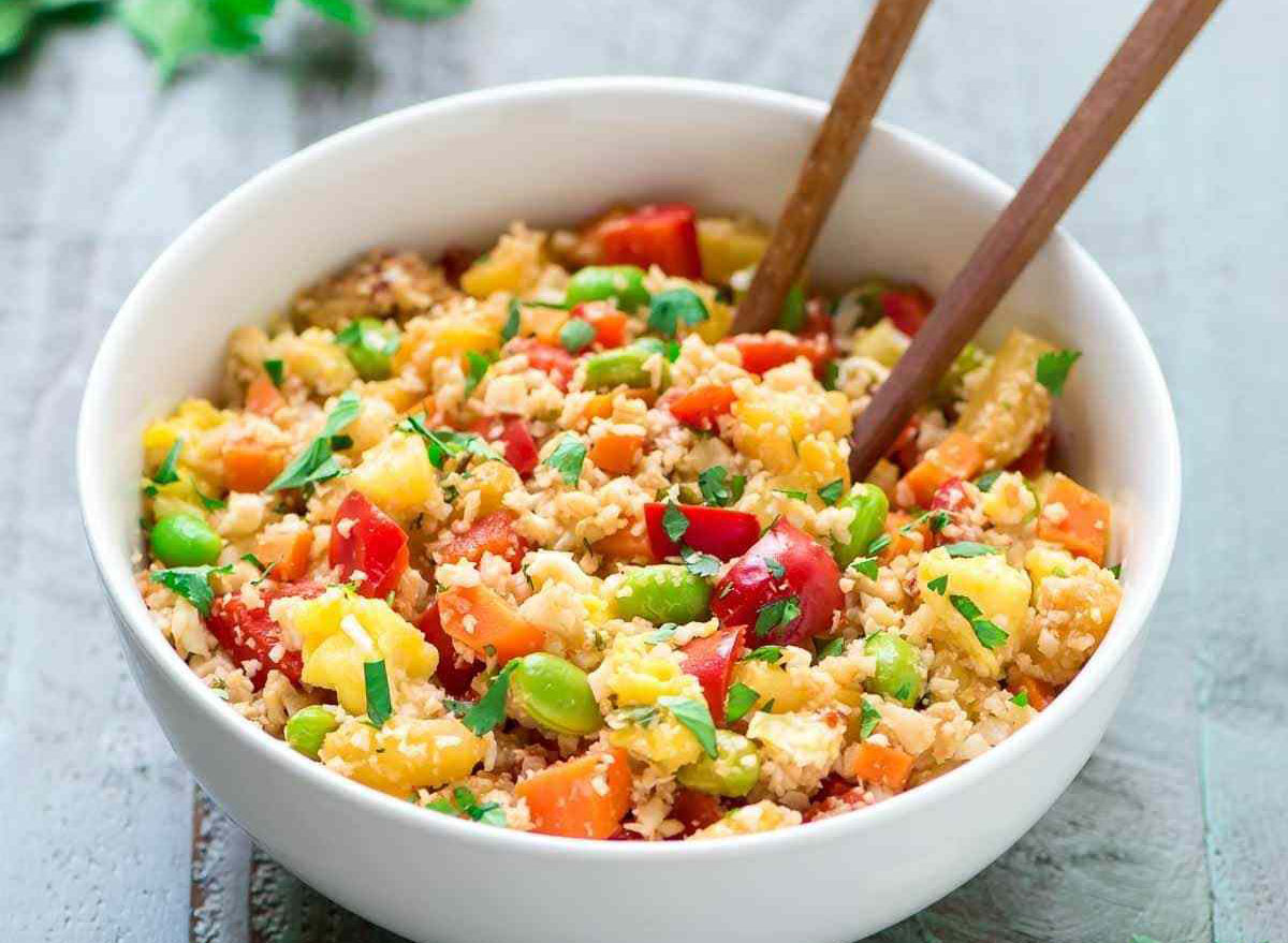 healthy fried rice