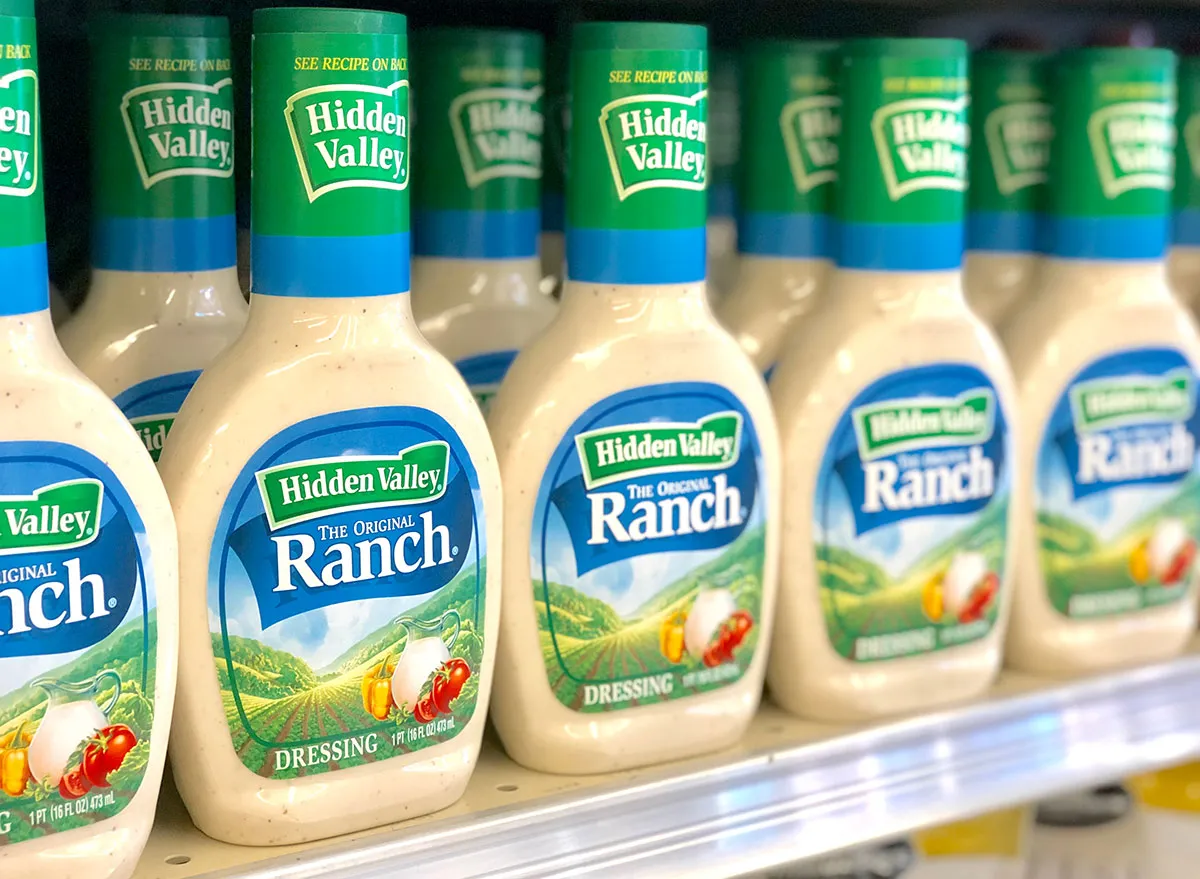 9 Best & Worst Ranch Dressings on Store Shelves, Say Dietitians