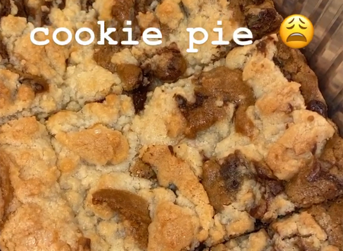 Kylie jenner cookie pie