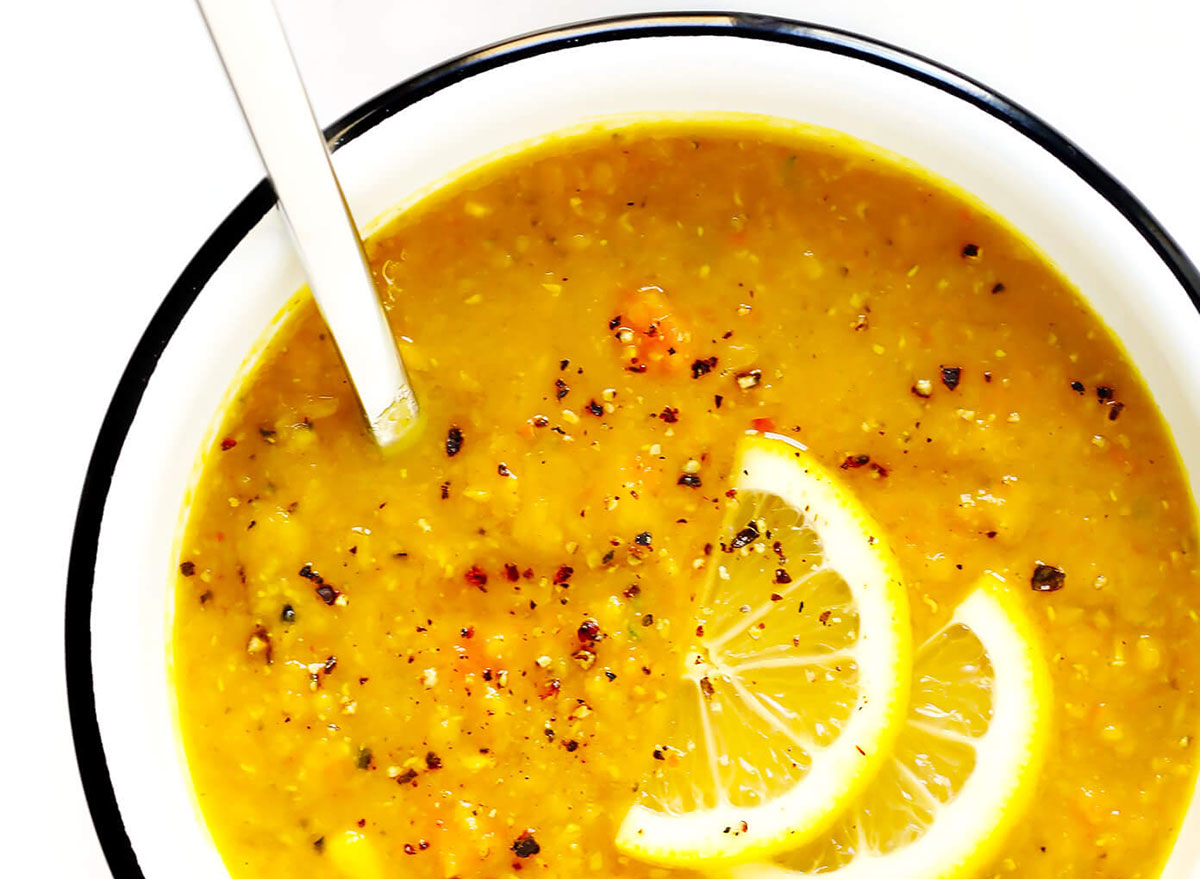 lemony lentil soup