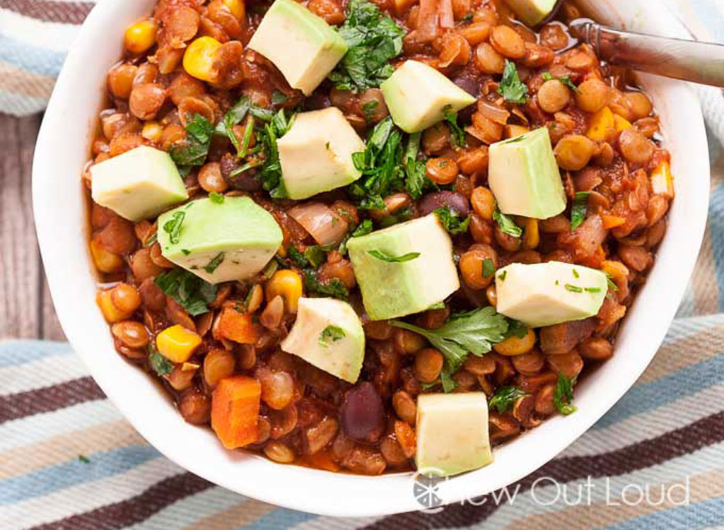 Lentil Black Bean Chili