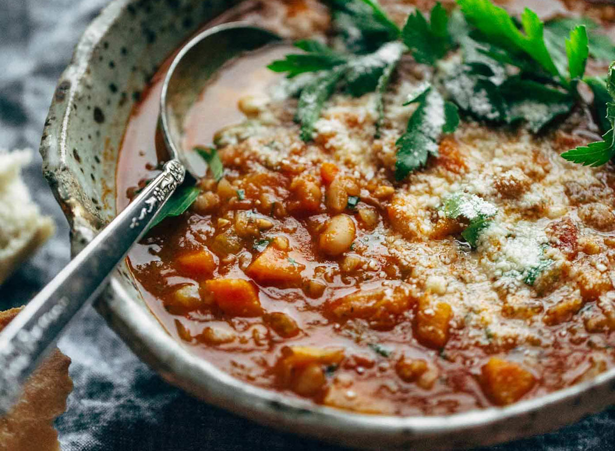 minestrone soup