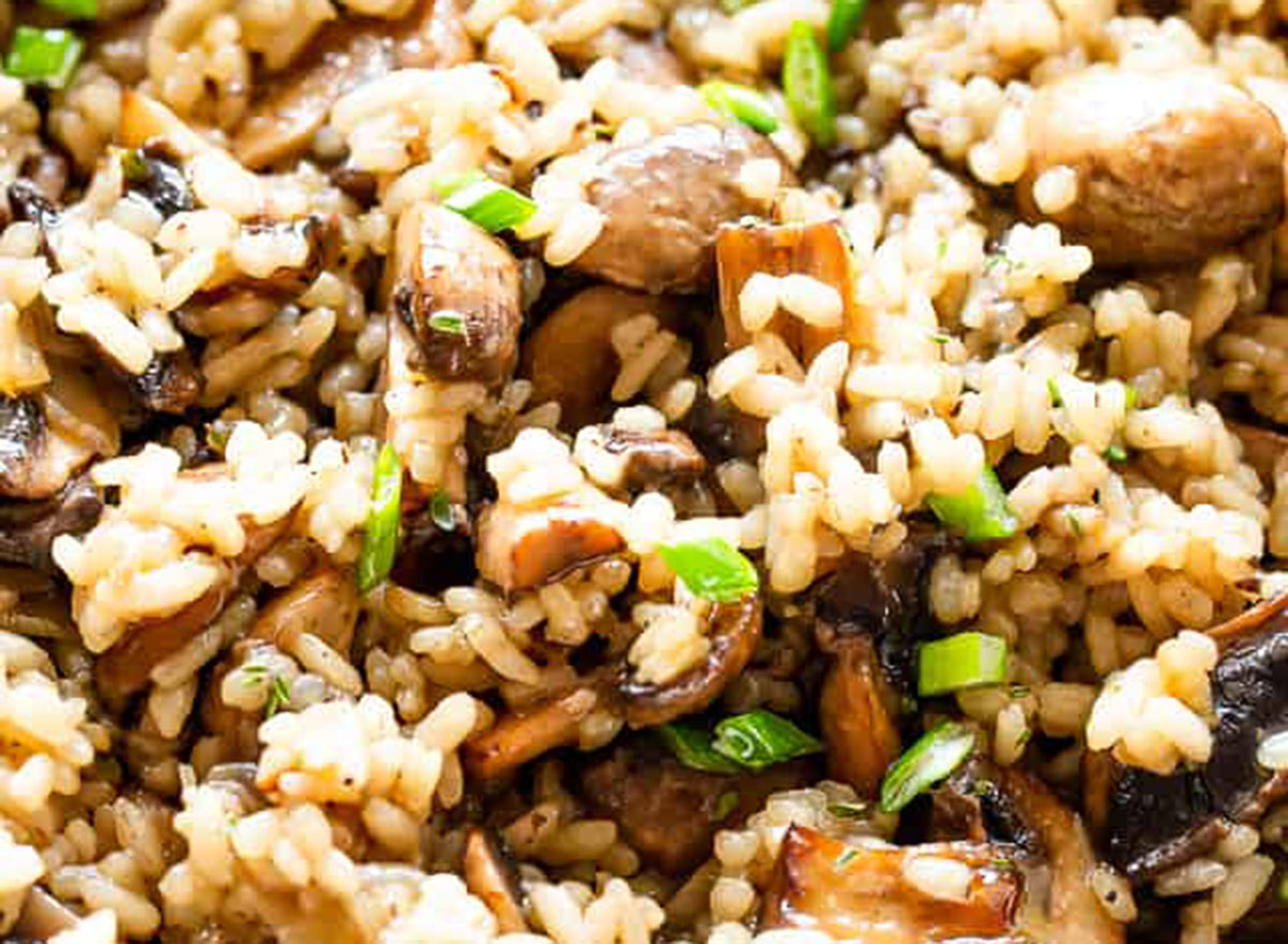 mushroom rice