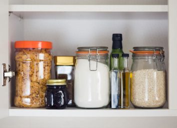 pantry stocked