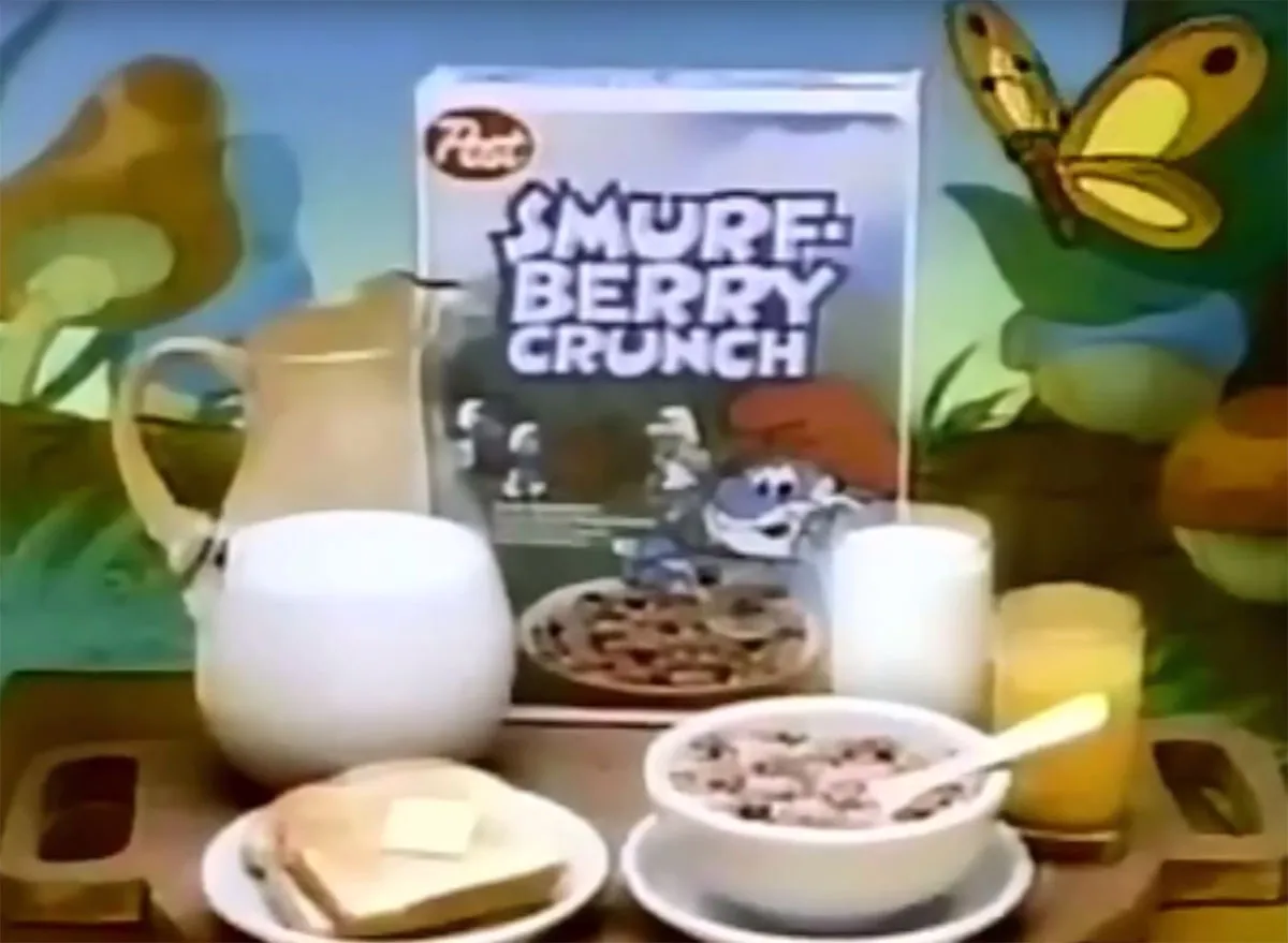 post smurf berry crunch cereal