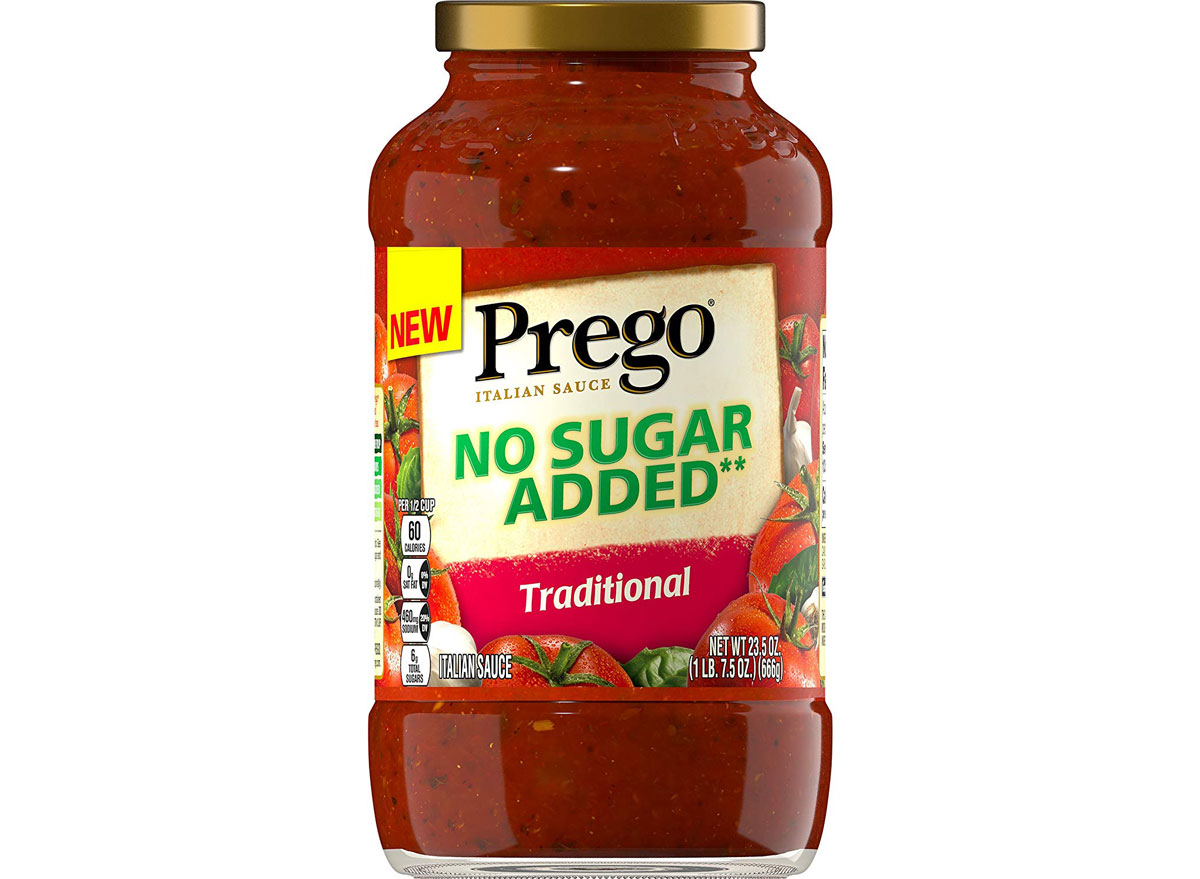 Prego No Sugar Added Pasta Sauce