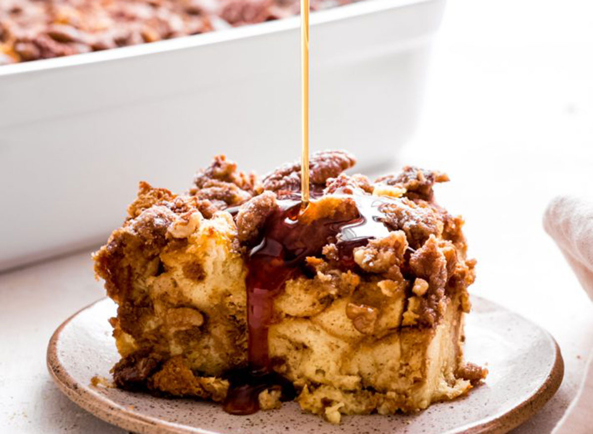 pumpkin French toast casserole