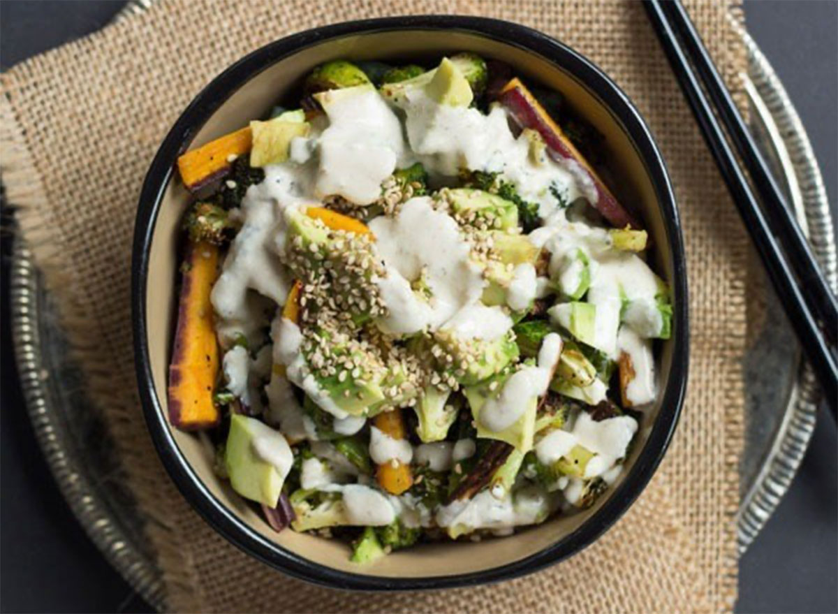 quinoa buddha bowl