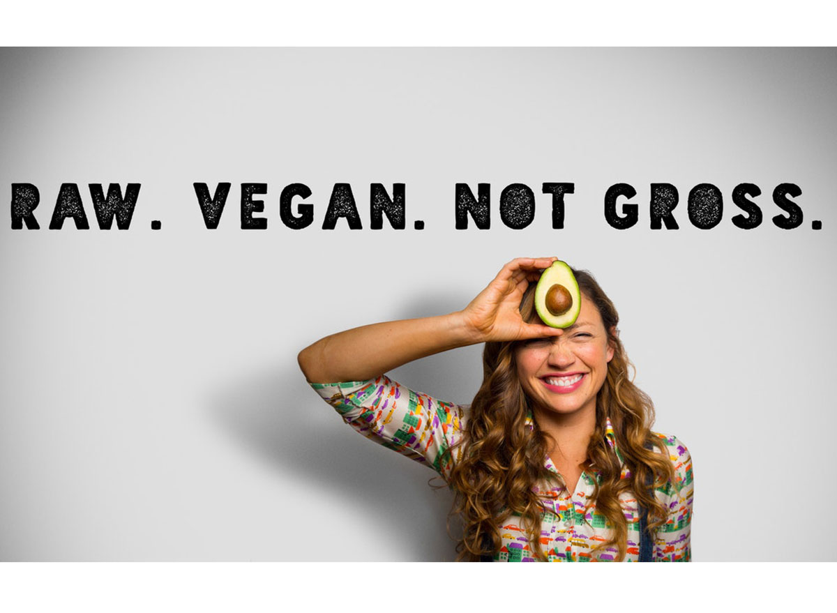 food shows raw vegan not gross