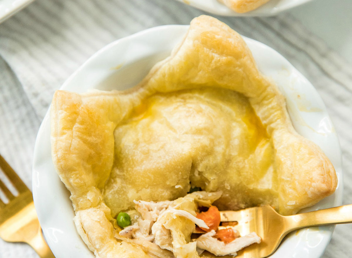 rotisserie chicken pot pie