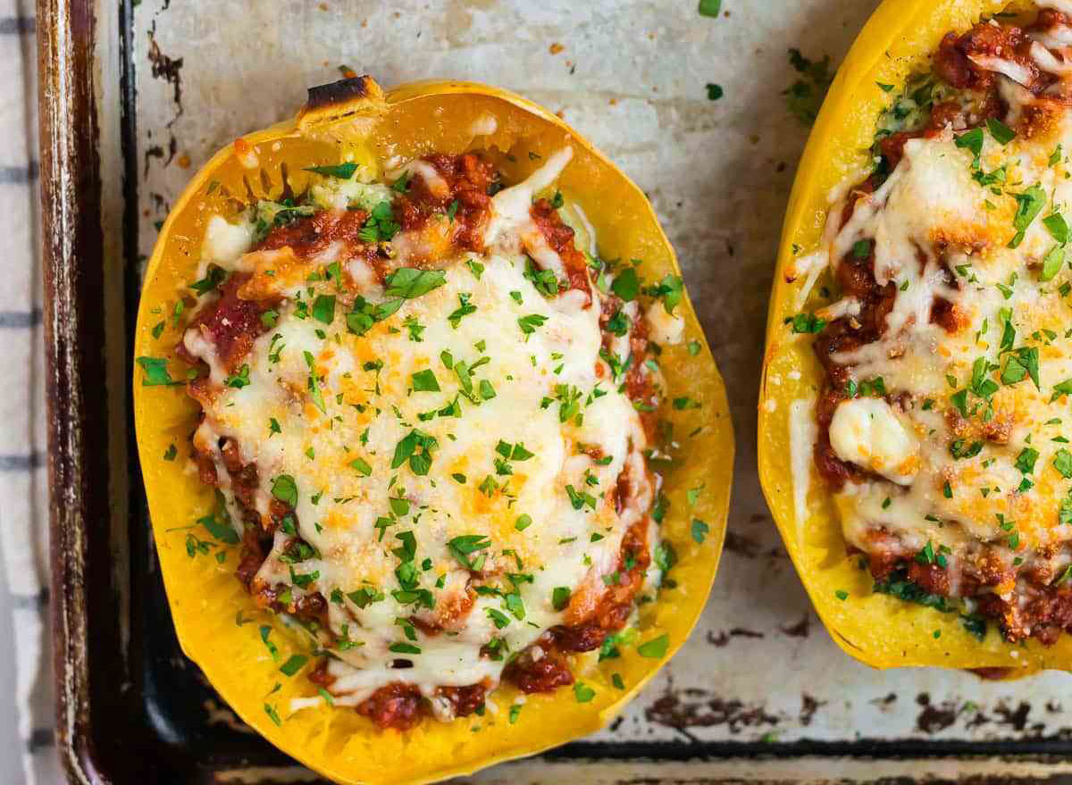 spaghetti squash lasagna