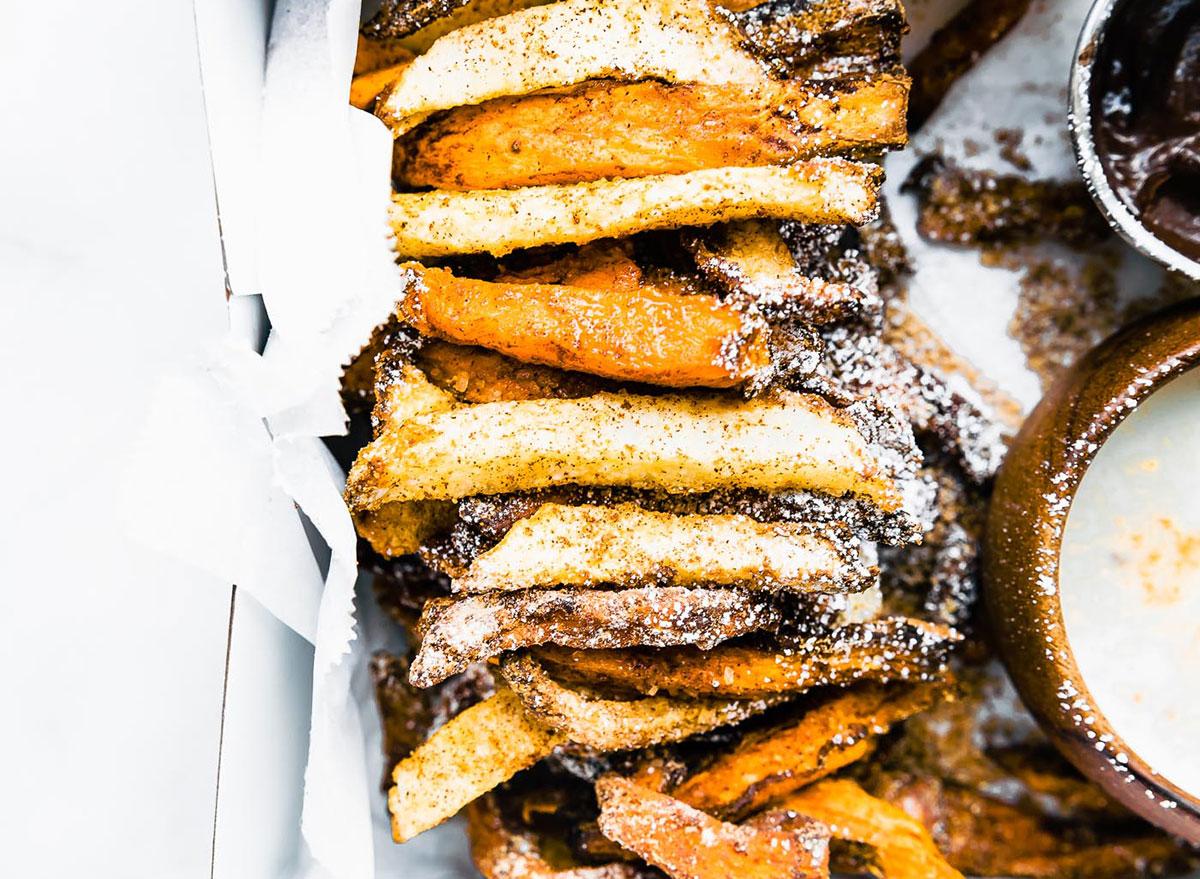 sweet potato dessert fries