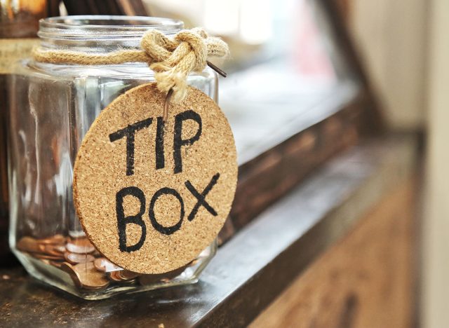 Tip jar