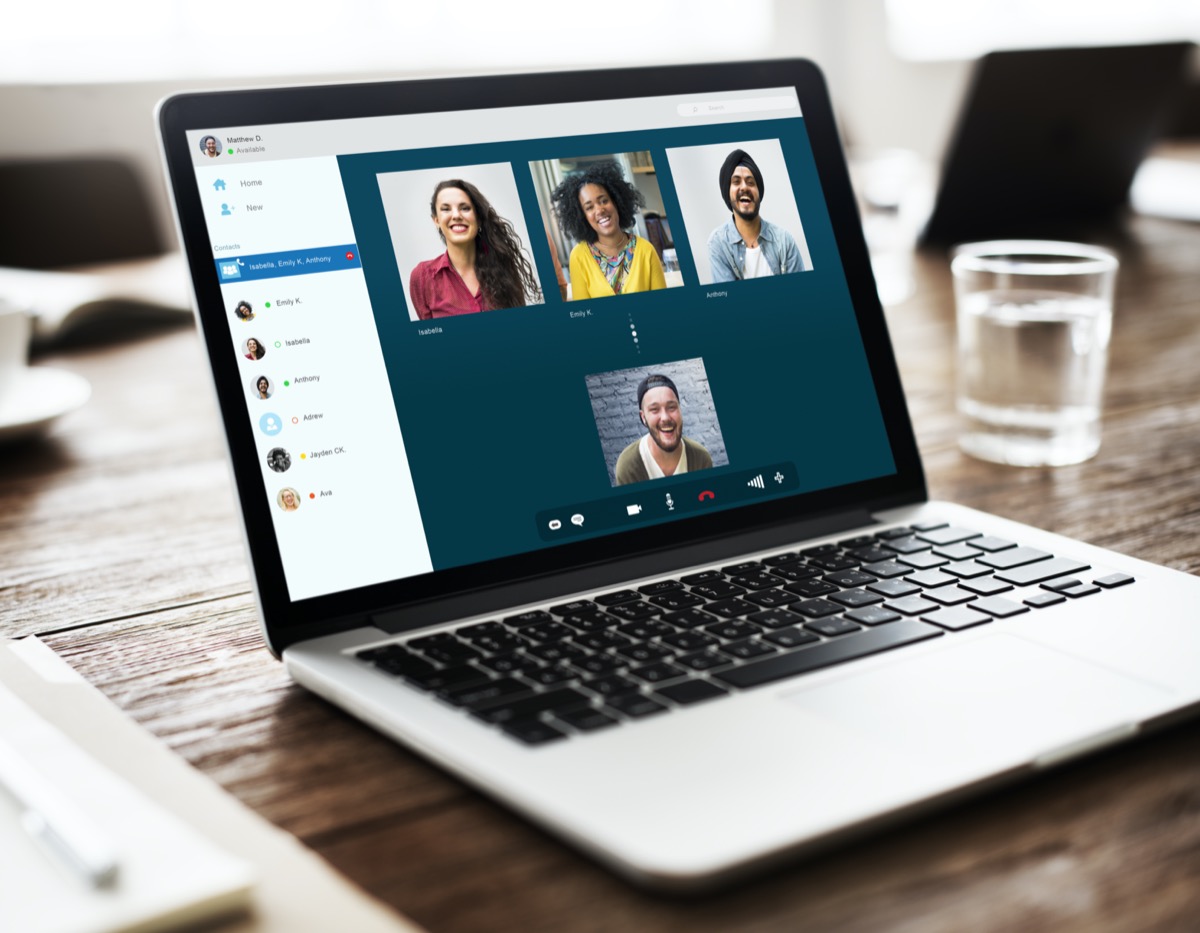 The Easiest Way To Live Longer, Says Science — Eat This Not That - Eat This, Not That 34 Group Friends Video Chat Connection Concept