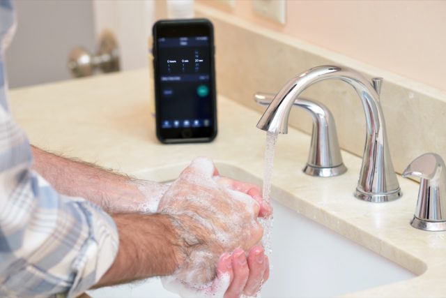 Hand washing for 20s, the first step to prevent the spread of coronavirus disease 2019 COVID-19 and other viruses