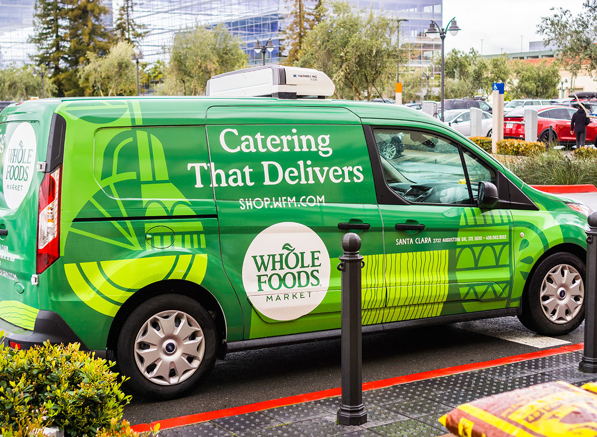 whole foods delivery truck