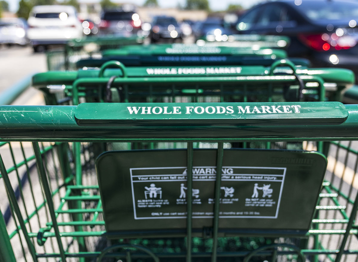 whole foods market cart