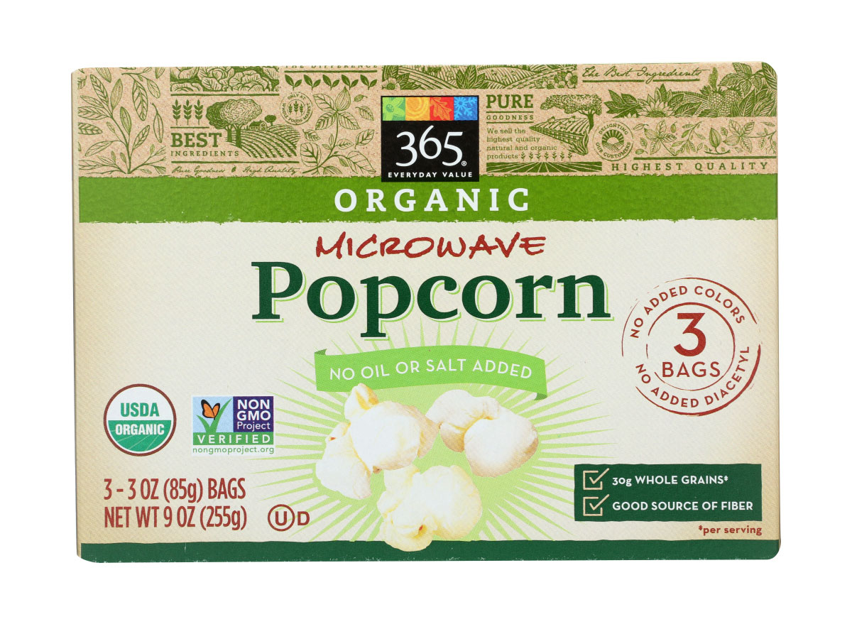 365 organic microwave popcorn
