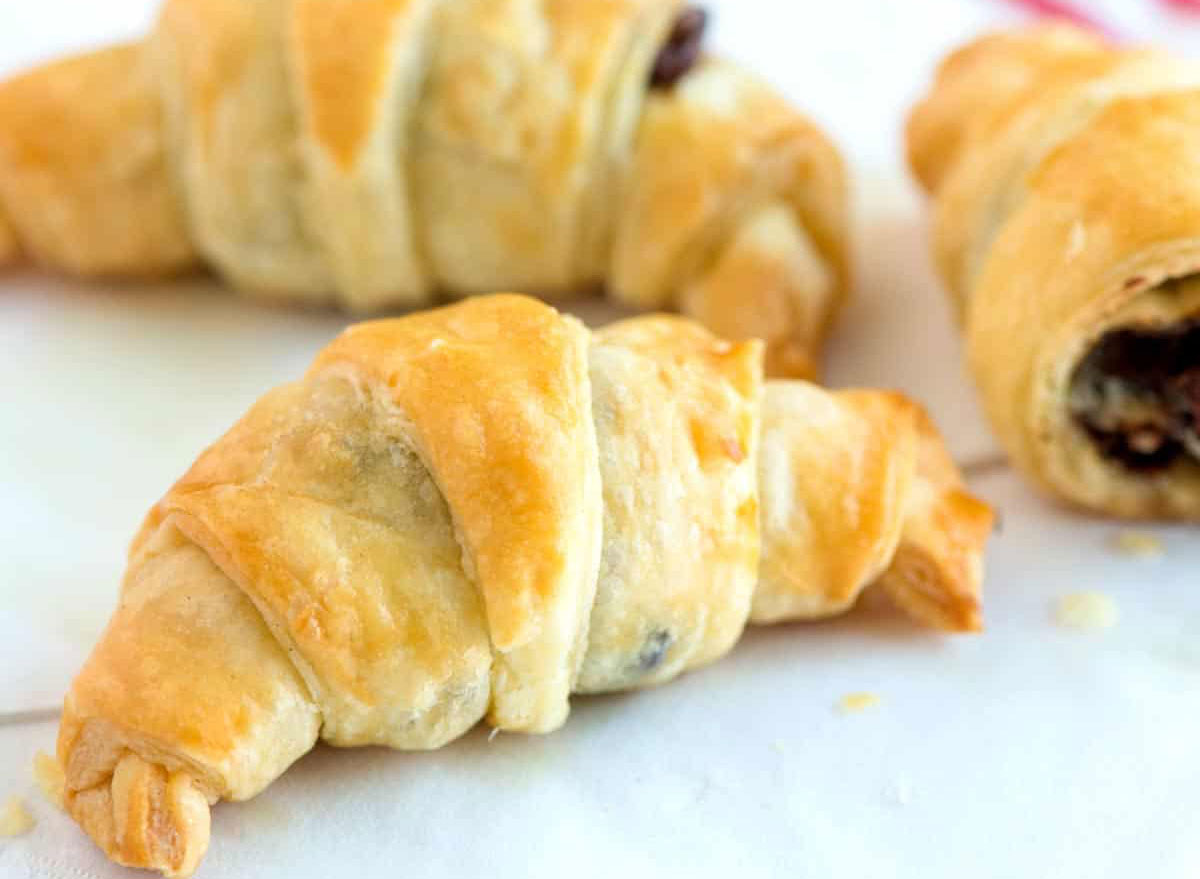 Chocolate croissant recipe from Inspired Taste