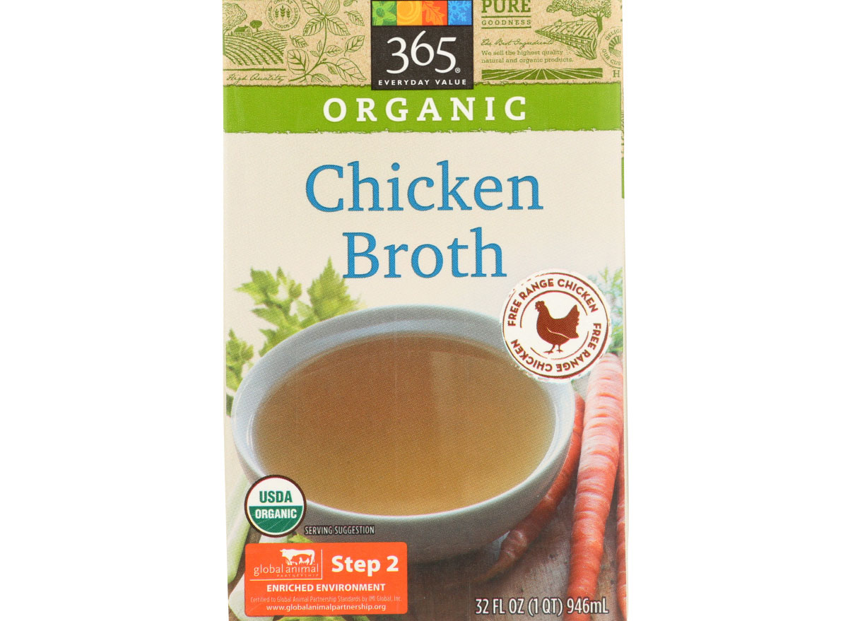 Organic chicken broth