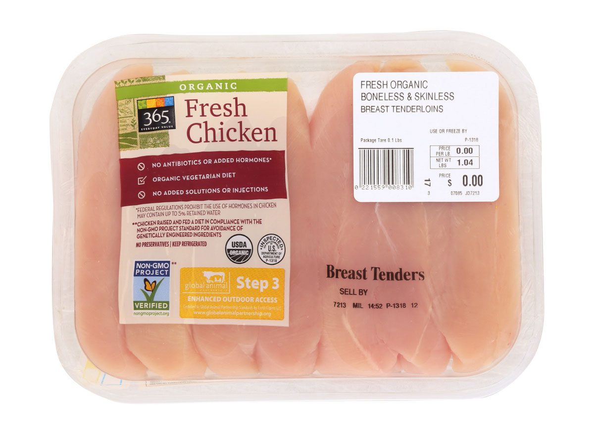 Chicken breast tenders