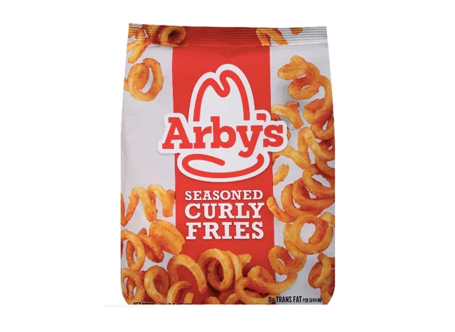 bag of frozen arbys curly fries