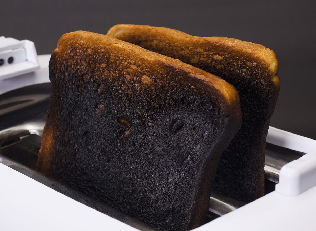 burnt toast