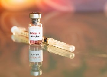 Vaccine and syringe injection It use for prevention, immunization and treatment from COVID-19