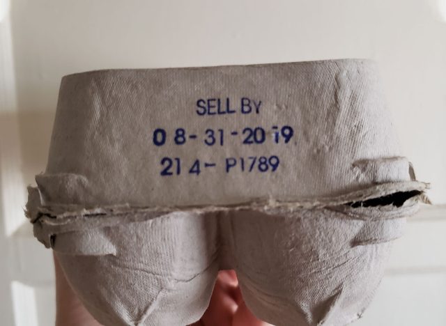 Eggs expiration date