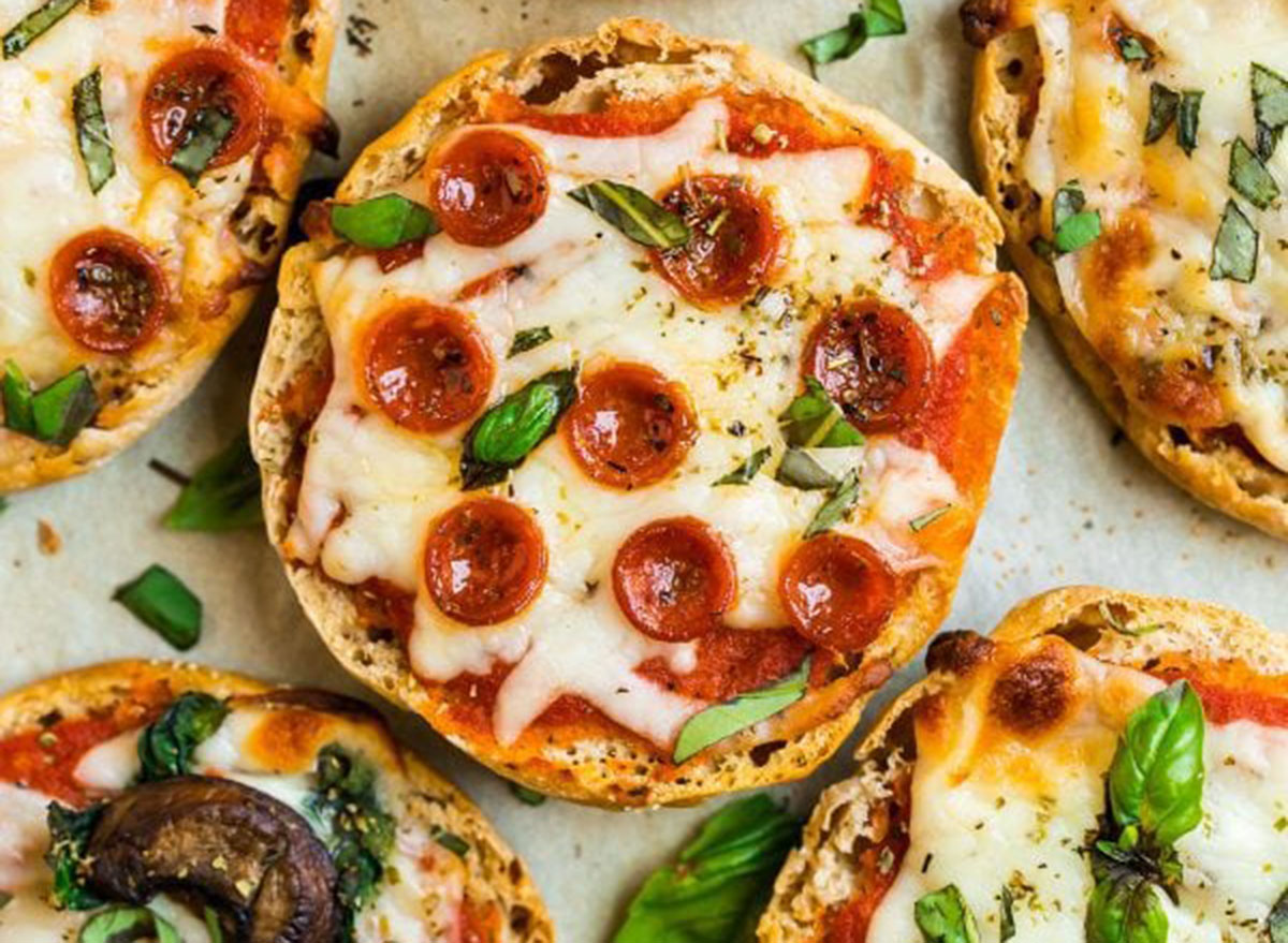 recipes for boredom English muffin pizza