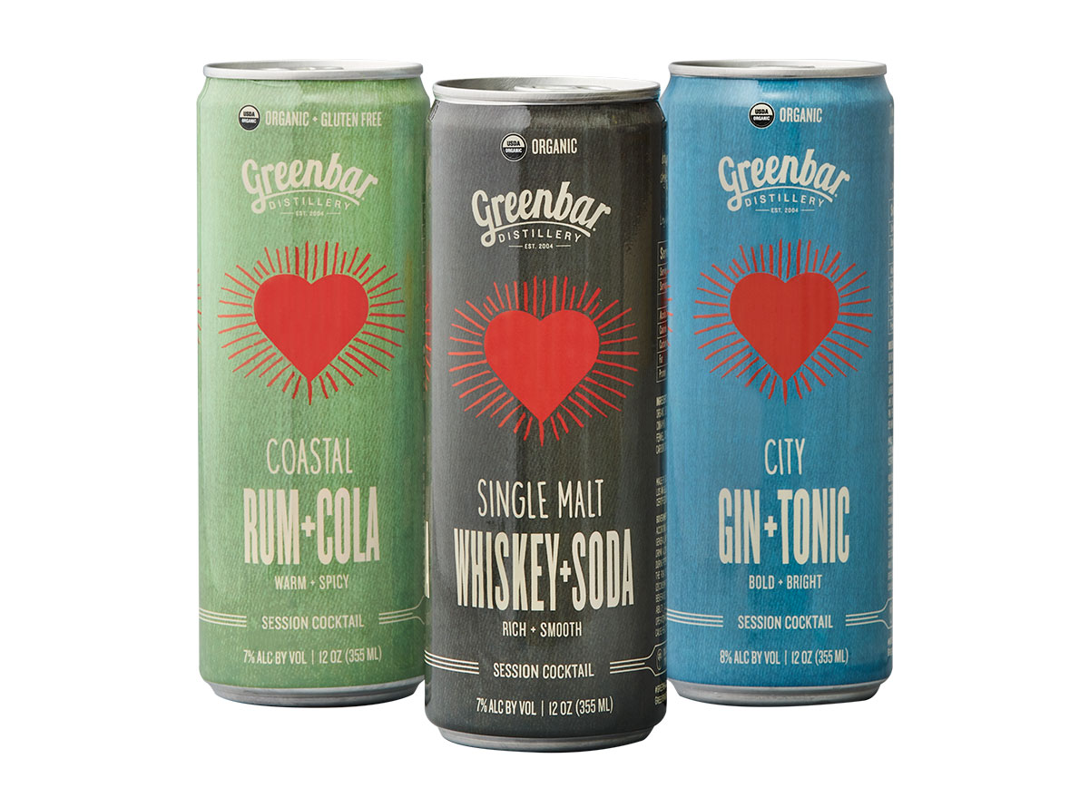 greenbar distillery cans