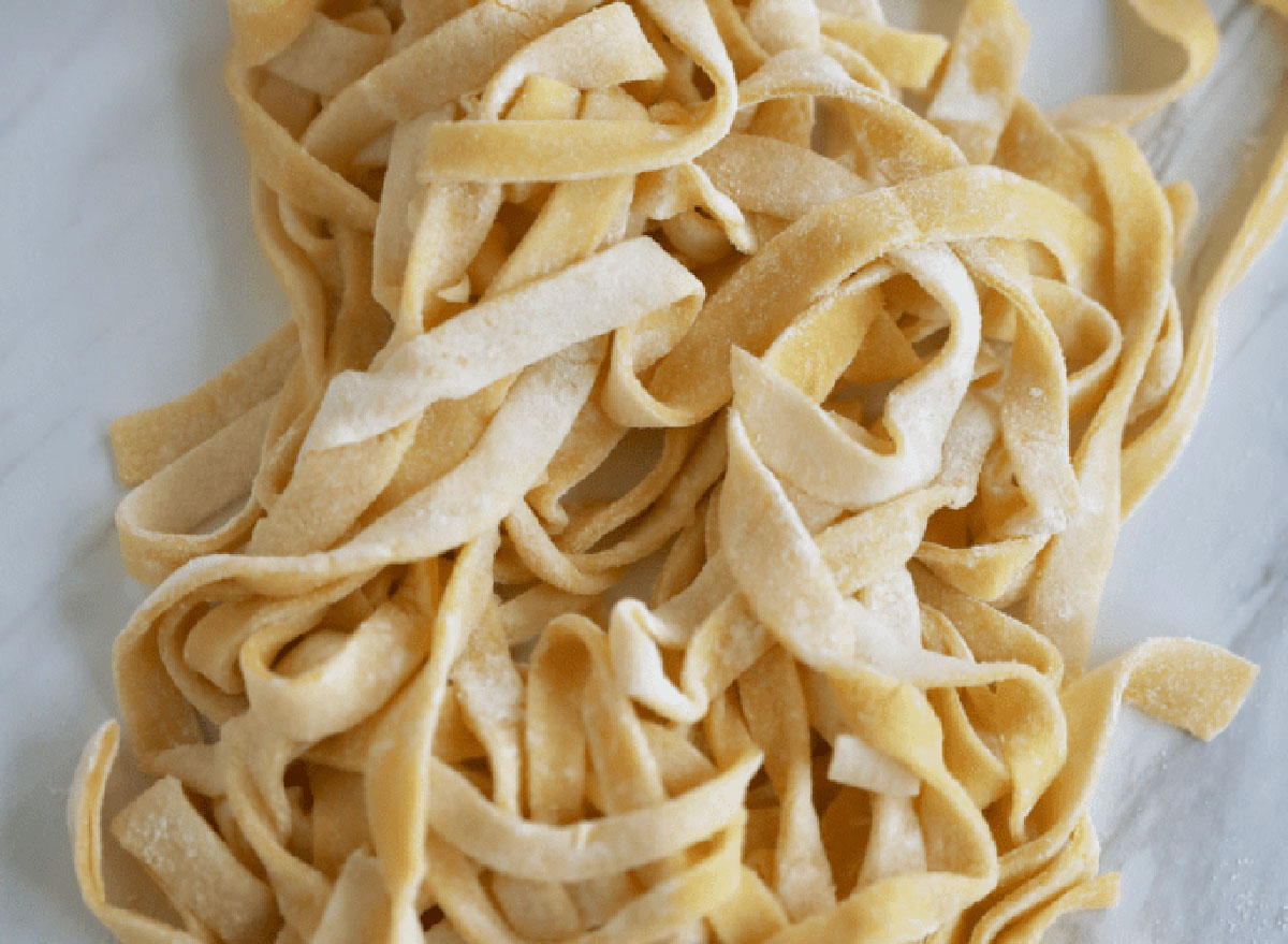 homemade pasta